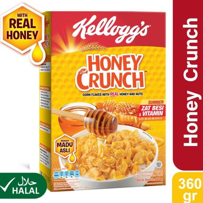 

KELLOGG'S Corn Flakes Honey Crunch Sereal [360 g] H32T