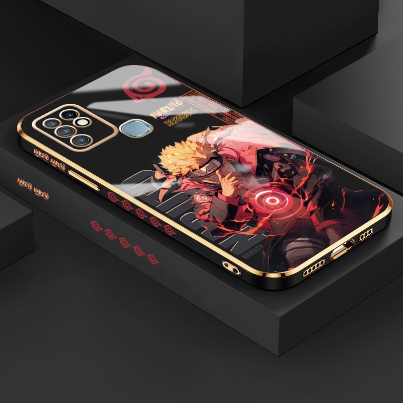 Casing Hp Infinix Hot 10 Play Hot 11 Play Hot 10s Nfc Hot 10T Hot 11s NFC Case pola Uzumaki Naruto K