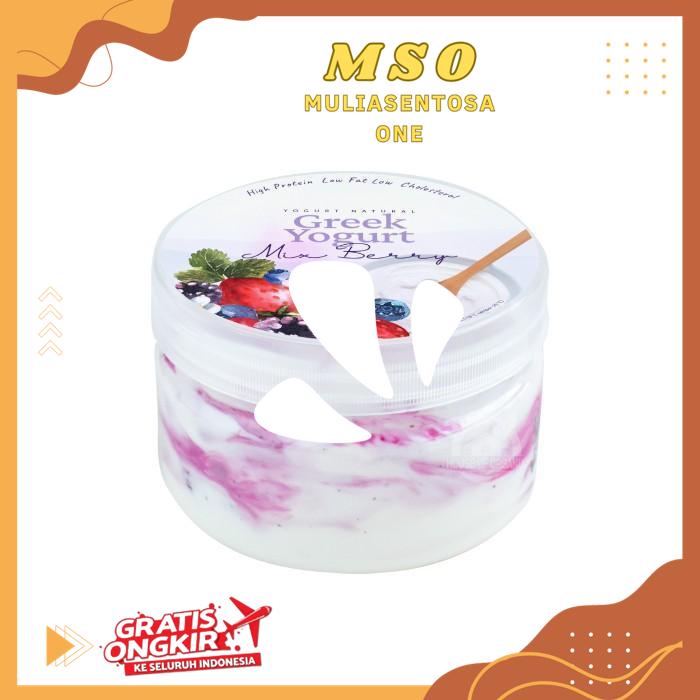 

GREEK YOGHURT WITH FRUITS BERRIES / YOGURT DENGAN BERRIES ( NO SUGAR ) PRODUK BEST PRODUK !!