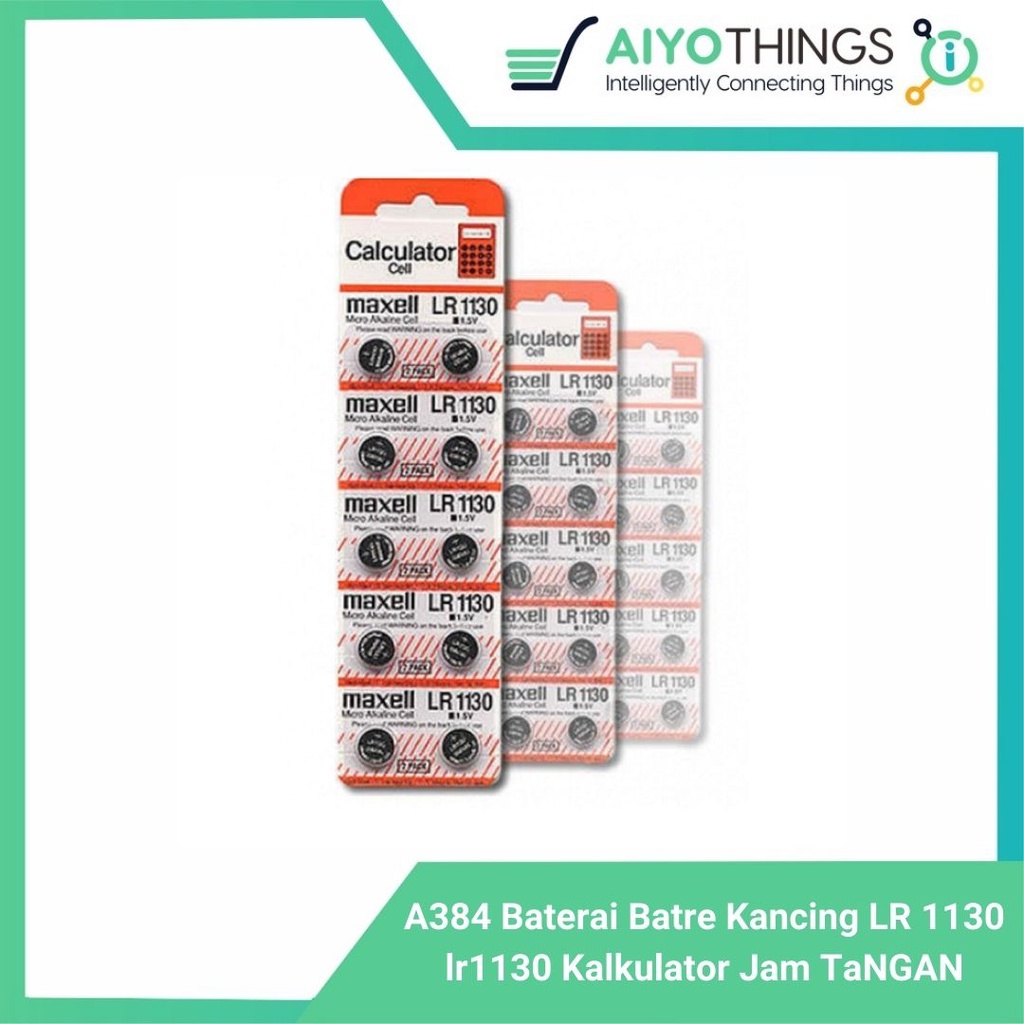 Baterai Batre Kancing LR 1130 lr1130 Kalkulator Jam Tangan