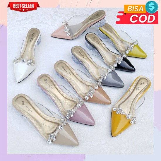 Populer Hils Wanita Hills Hells Haihils Haihil Sepatu Hak Pesta Import Sendal Pesta Kondangan Haighi