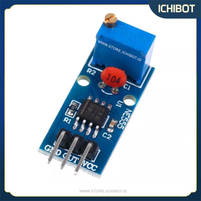 NE555 Frequency Pulse Generator