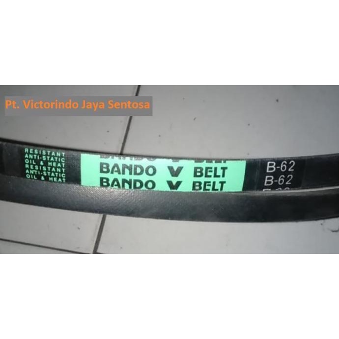 Vanbelt / fanbelt V belt Green seal bando B 62 atau B62 atau B-62