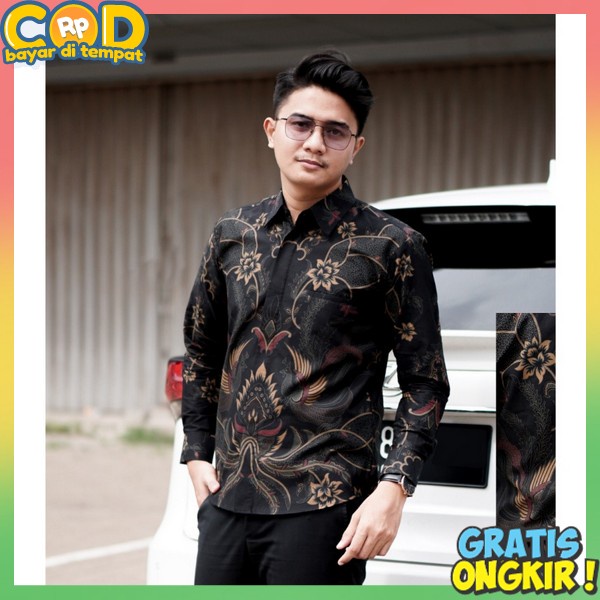 Bati Kemeja Batik Pria Kemeja Batik Pria Kekinian Batik Kwmeja Sinoman Kmja Batek Batij Bayik Lemeja