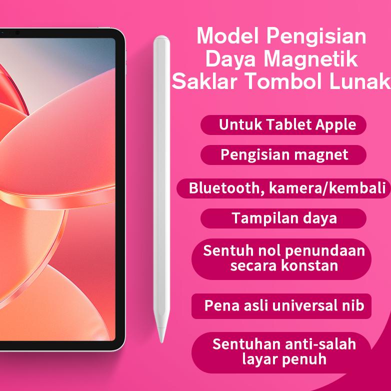 new BASIKE Stylus Pen Universal CP08S Pengisian Daya Magnetis Palm Rejection LCD Capacitive Multifun