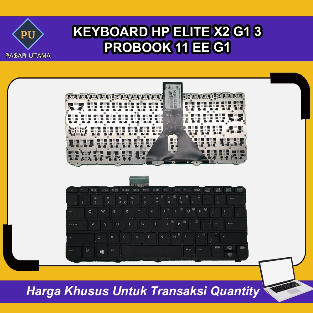 Keyboard HP Probook 11 EE G1 Elite X2 G1 3