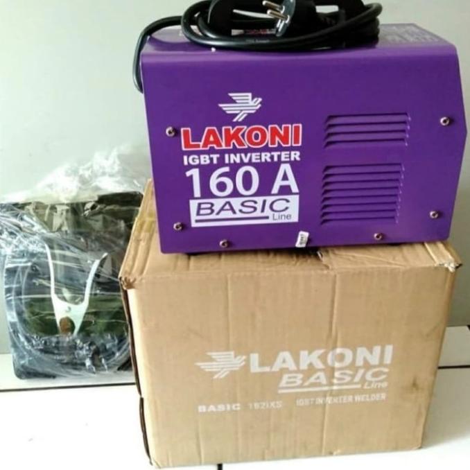 TERMURAH - Mesin Las LAKONI 162ix Basic Travo Las Inverter 160A 900 Watt