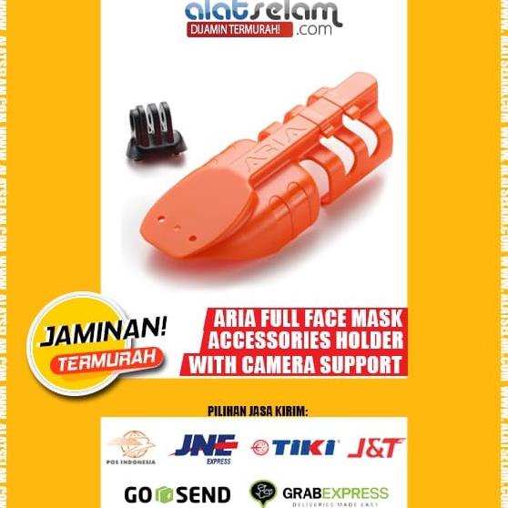 New Sale Aria Full Face Mask Accessories Holder With Camera Support Terbaik