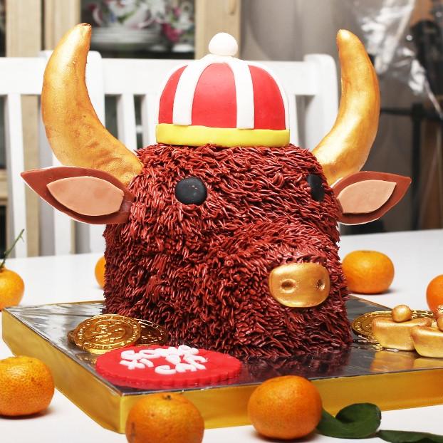 

IMLEK !! CNY Cake / Kue Imlek rasa Coklat Oxen Head / MOHON BACA KETERANGAN TERLARIS