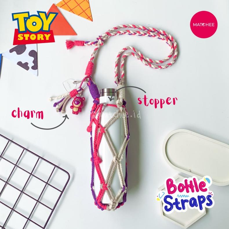 SALE Toy Story Macrame Bottle Straps | Tumbler Holder | Corkcicle Strap