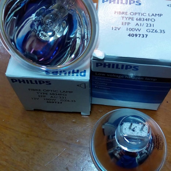 Lampu Hologen Mangkok Philips 12V 100W EFP GZ6,35