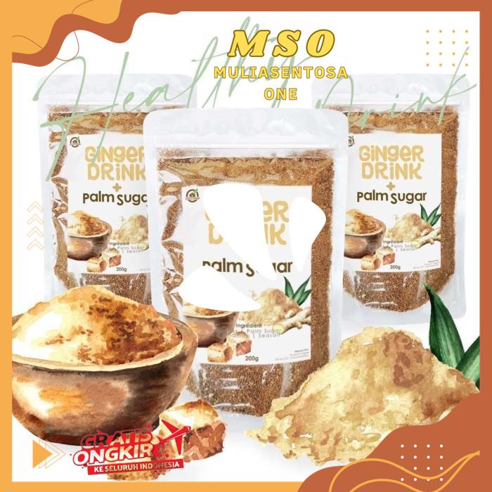 

GINGER DRINK + PALM SUGAR 200 GR BEST QUALITY PRODUCT !!