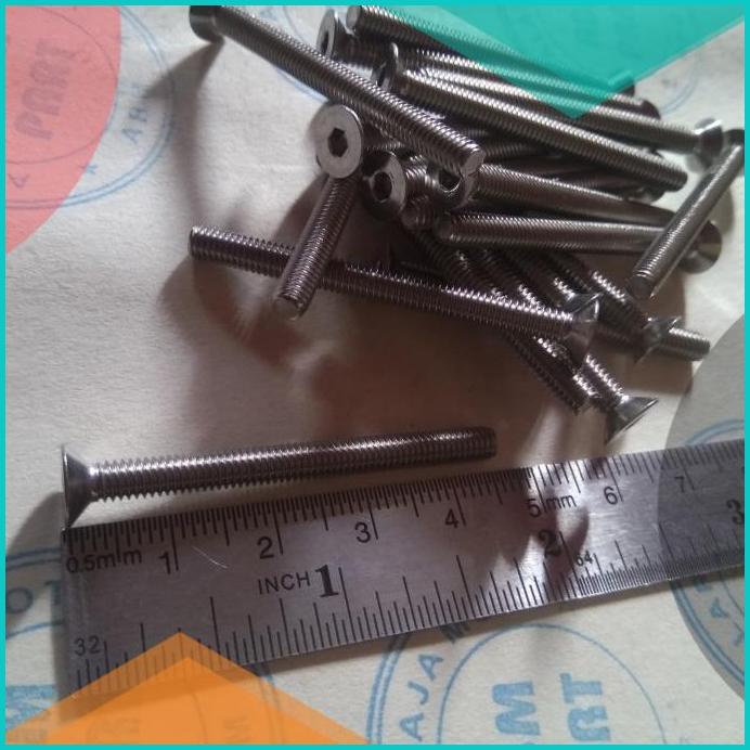 VERSENG L SS304 M12 x 45 atau Baut 17 panjang 4,5cm 16novz3 parts