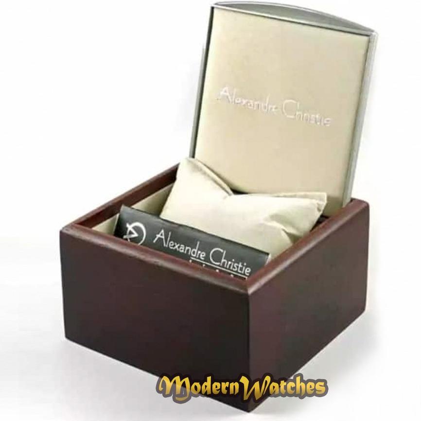 Jam Tangan Pria Alexandre Christie Ac 6270 Ac 6562 Brown Rosegold Tali Kulit Coklat Terlaris