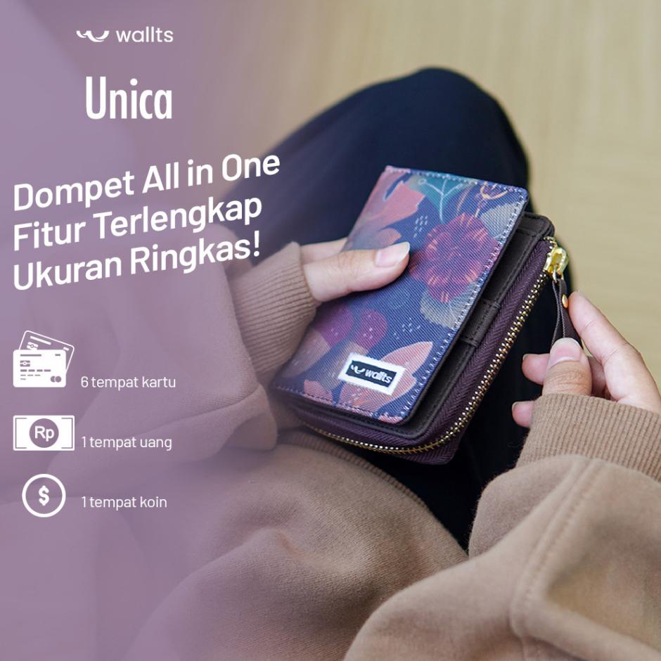 Wallts Unica - Dompet Wanita Dompet Koin Wanita Dompet Kanvas