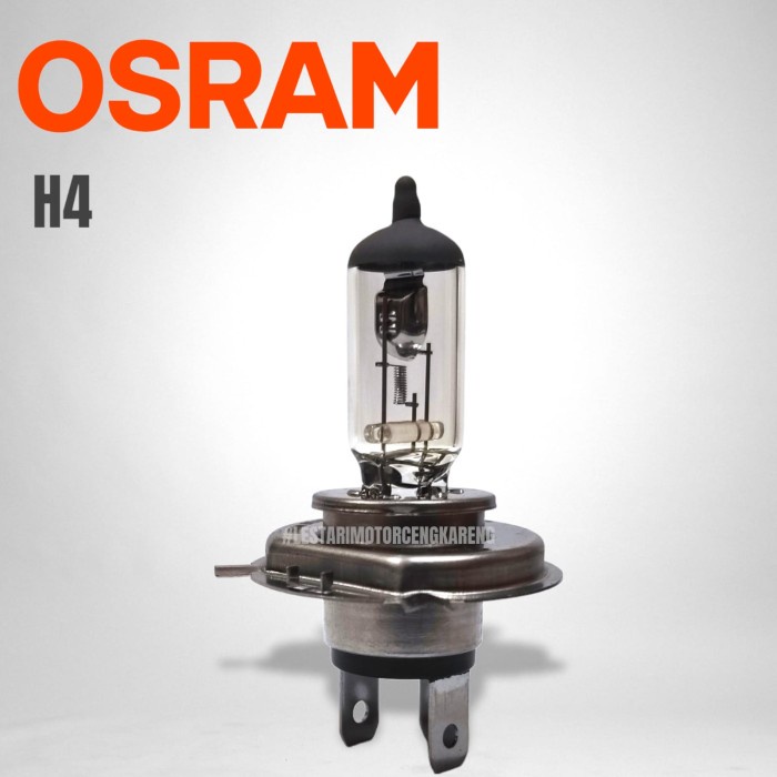 Terlaris Lampu Bohlam Depan Besar Mobil Halogen Bulb H4 Osram 12V 60/55W Asli