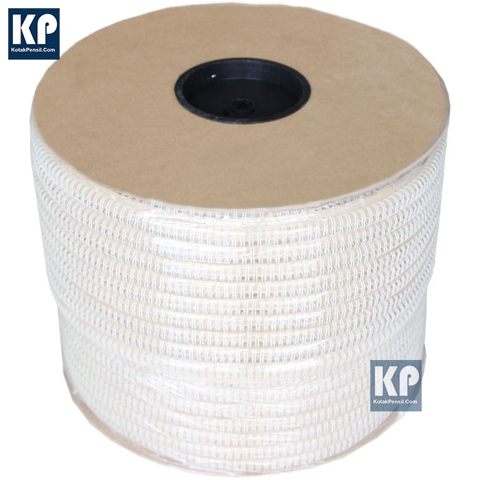 

Spiral Kawat Jilid Spool Roll Gulungan O-BINDING Wire - 5/8 No.12
