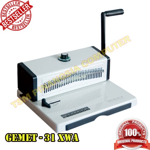 

Mesin Jilid / Mesin Binding / Gemet 31XWA