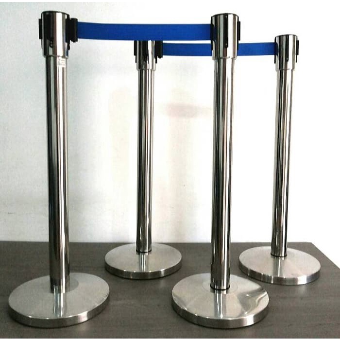 

Terbaru Railing Stand Q Line Divider Pita Tarik Handrail Base,Pembatas Tiang Promo Terlaris