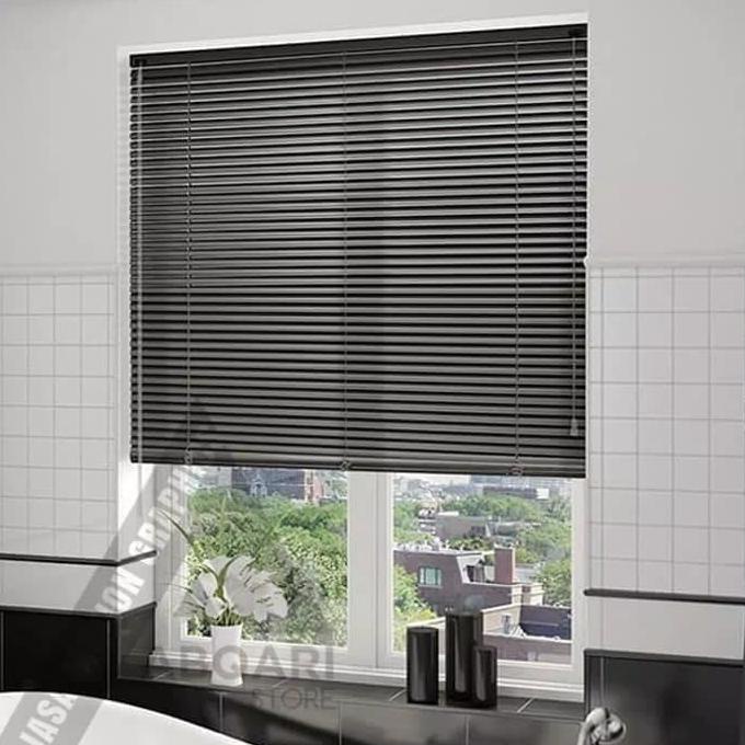 kris venetian tirai plastik pvc gulung / blind roller uk 90 x 180 cm