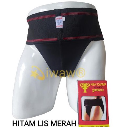 Full Brief Untuk Pekerja Berat Dan Olahraga Fungsi Mencegah Turun Bero/Celana Hernia / Pria & Wanita