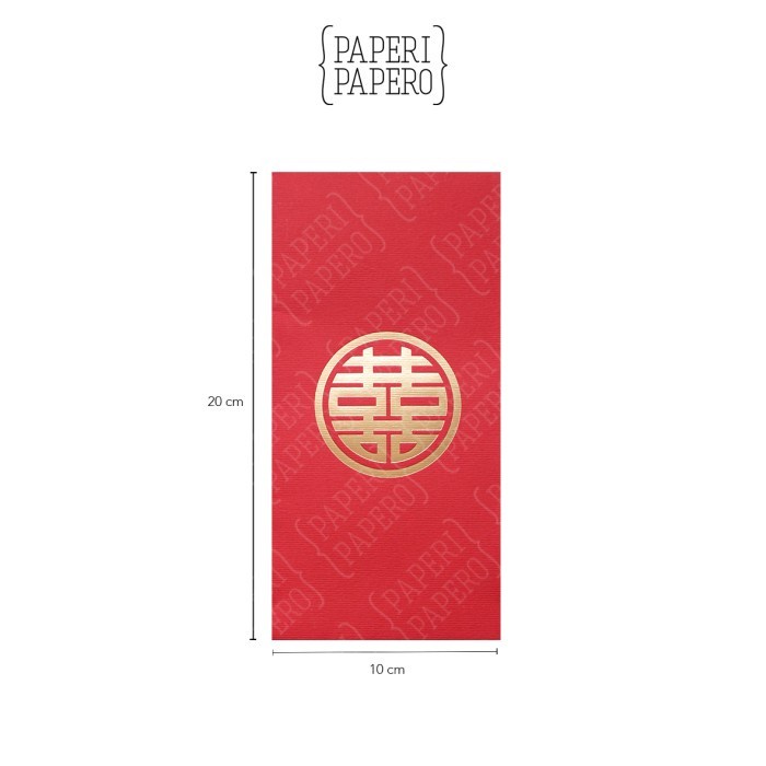 

New! RED SHUANG XI AMPLOP XL - ANGPAO MERAH BESAR IMLEK SANGJIT PERNIKAHAN Limited