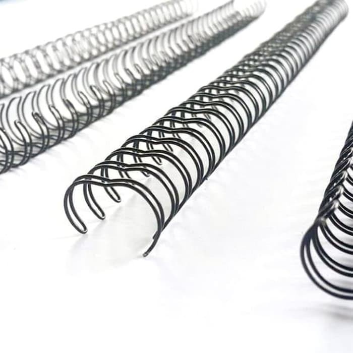 

Ring Jilid Kawat Spiral 7/8 F4 22mm Pitch 2:1 26 Lubang O Binding Wire