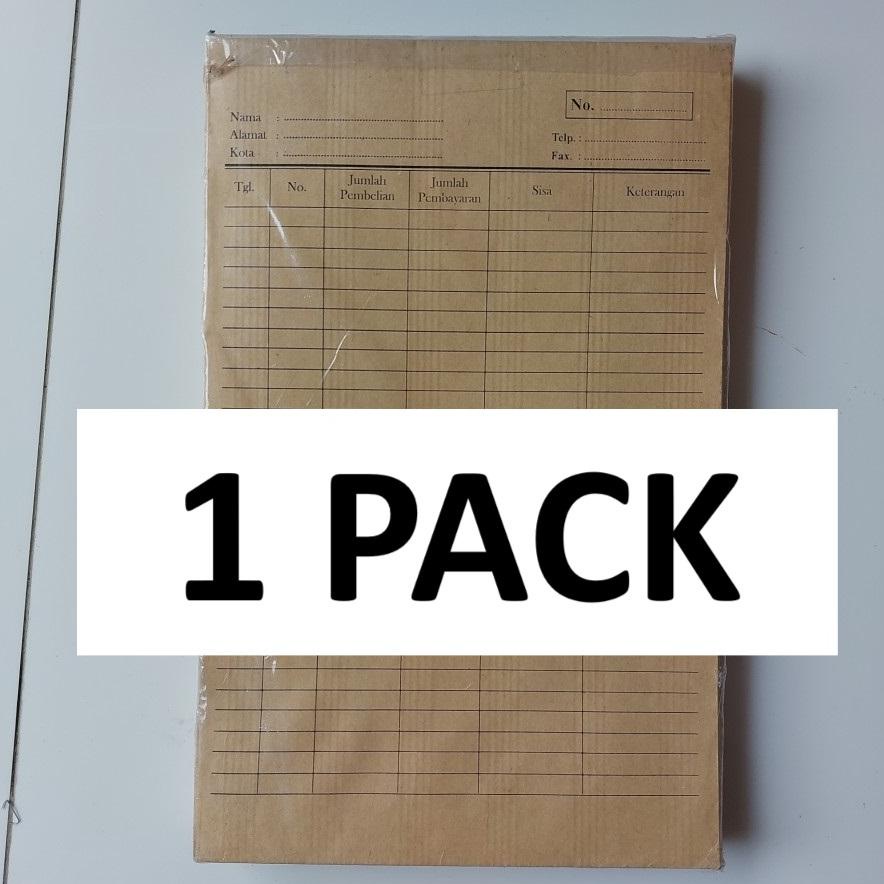

Special Sale! Amplop Piutang Penagihan 28x18cm - 1 Pack isi 50 Lembar Sale