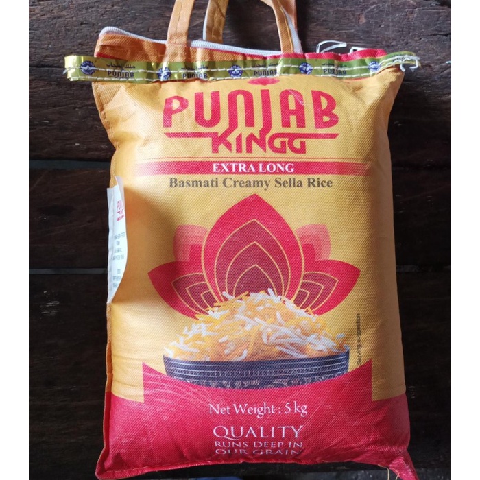 

Beras brasmati / basmati punjab king premium 5kg