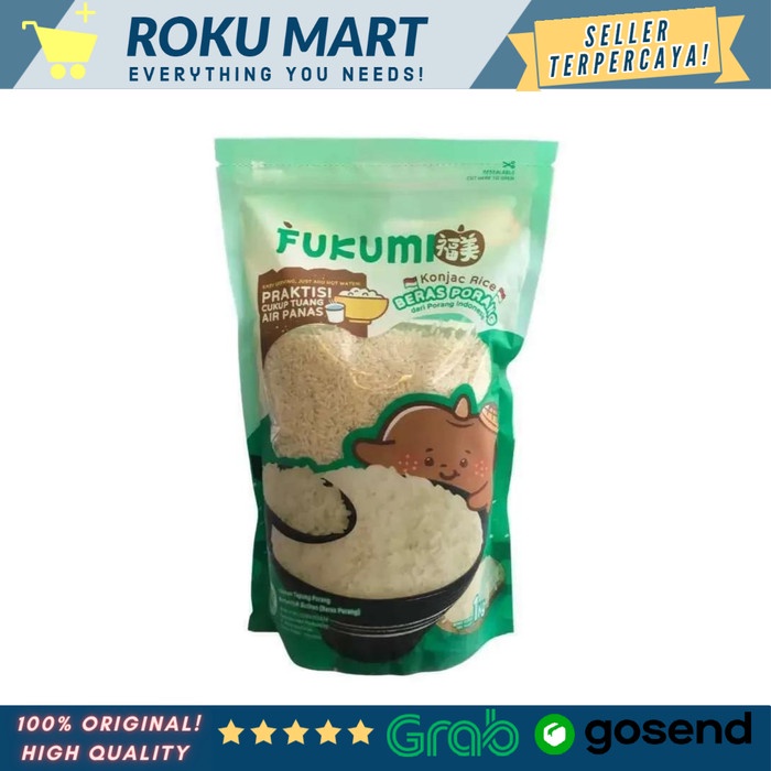 FUKUMI Beras Porang 1 kg / FUKUMI KONJAC RICE SHIRATAKI 1kg