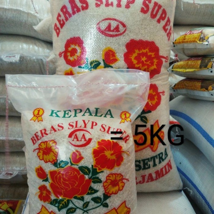 

Beras Medium Setra Ramos Cap Kembang/Bunga 5 kg "MURAH