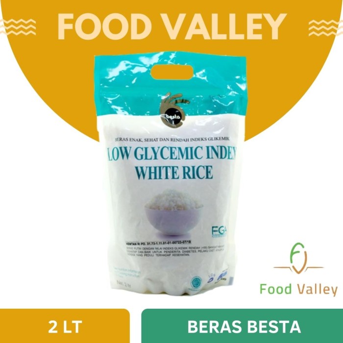

Beras BESTA premium organik 2L cocok untuk penderita diabetes