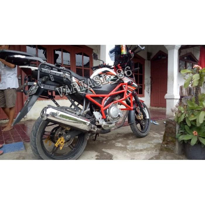TUBULAR CRASHBAR VIXION OLD DAN NEW FULL LANCIP ADVENTURE KUAT