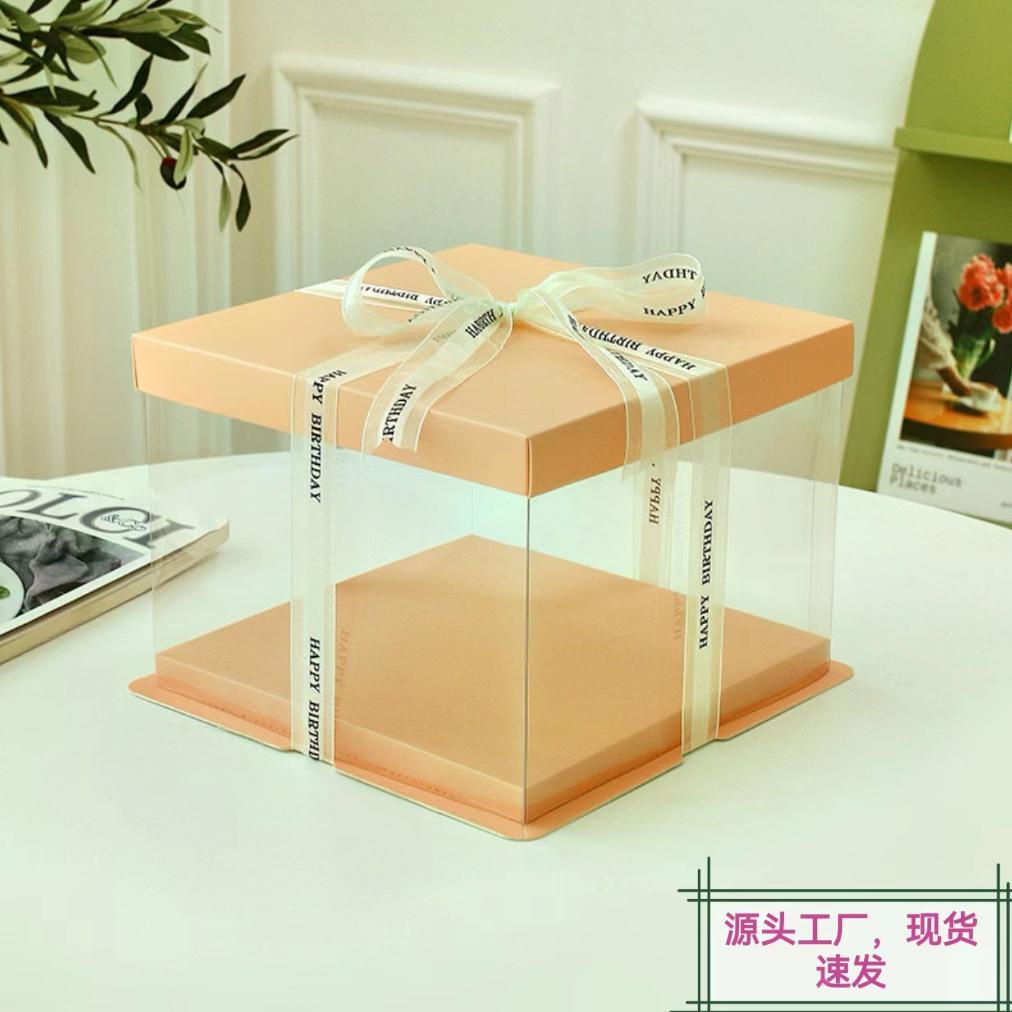 

Baru Box Kue Mika Transparan .,