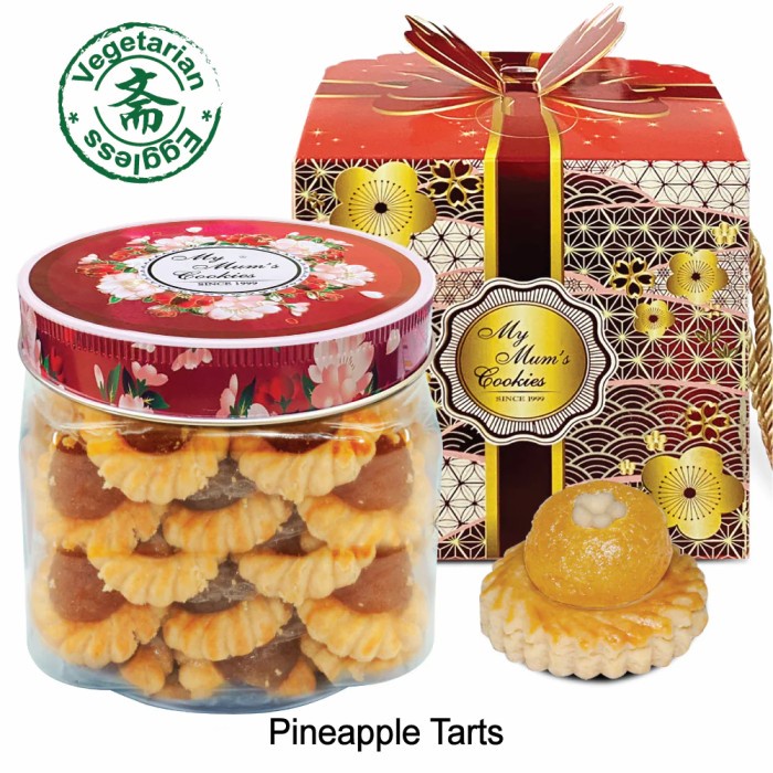 

MY MUM'S COOKIES PINEAPPLE TART (VEGETARIAN)