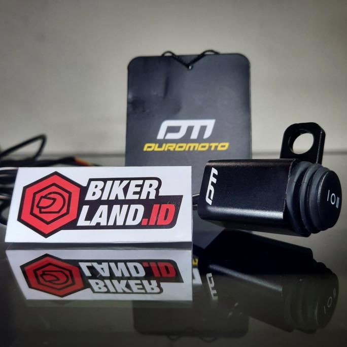 Saklar switch lampu motor anti air waterproof duromoto