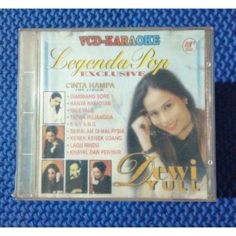 NO 846. VCD KAROKE LEGENDA POP EXLUSIVE DEWI YULL