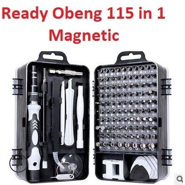 Obeng Set 115 in 1 Obeng Service Komputer Laptop Hp Service