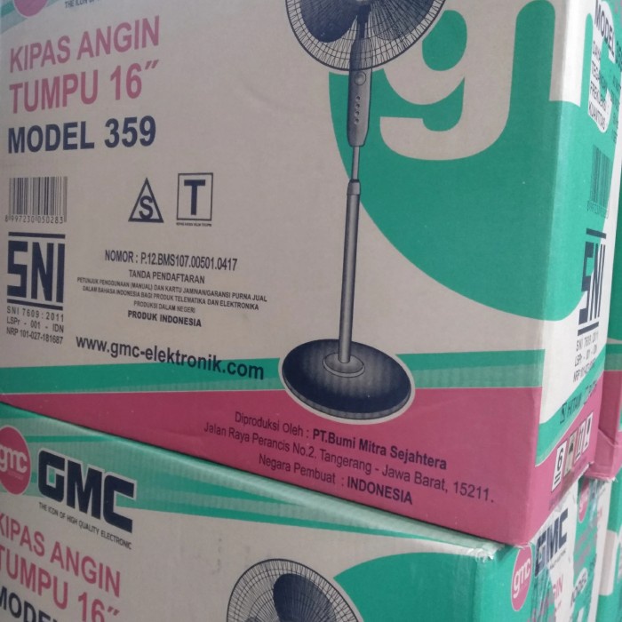 Stanfan Gmc 359/Kipas Angin Berdiri Gmc /Terbatas