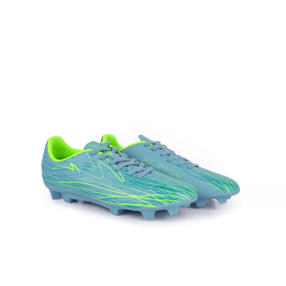 [SPORTY COLLECTION] Specs Sepatu Sepak Bola Accelerator Alpha Nerve Pro Fg Aqua Gray Green Gecko