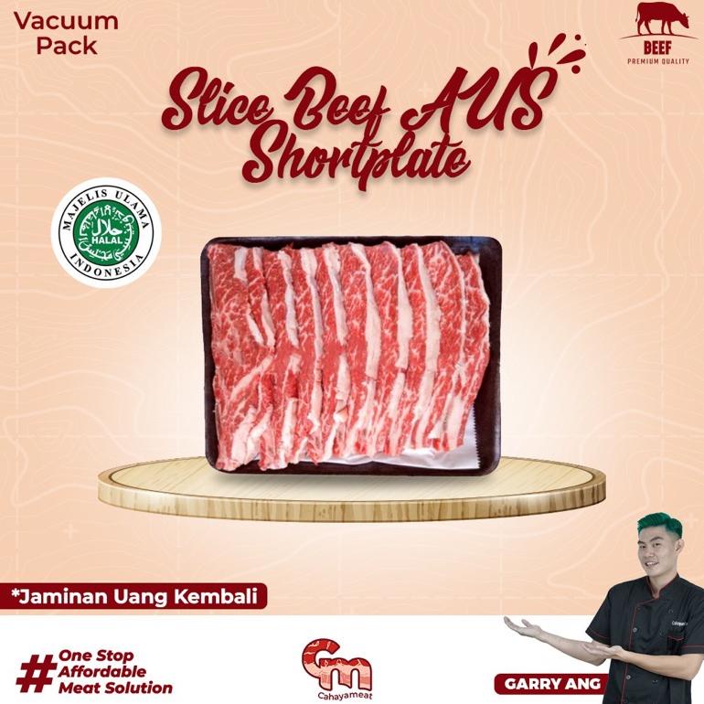 

Ready Slice Beef AUS Shortplate | Daging Sei Sukiyaki Yakiniku Yoshinoya