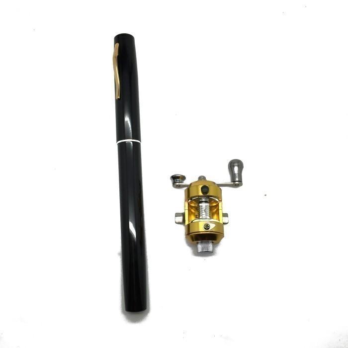 FISHING PEN ALAT PANCING PENA SET (REEL + JORAN)