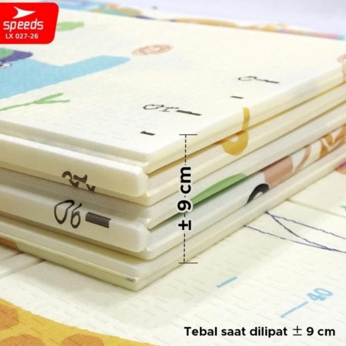 SPEEDS Karpet Lipat Bayi Playmat Bayi Alas Tikar Anak