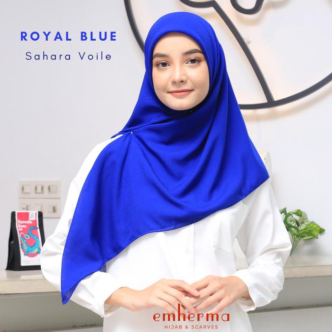 Terlaris Hijab Jilbab Kerudung Segiempat Syar'I Polos Voal Superfine Tepi Jahit Pengiriman Cepat