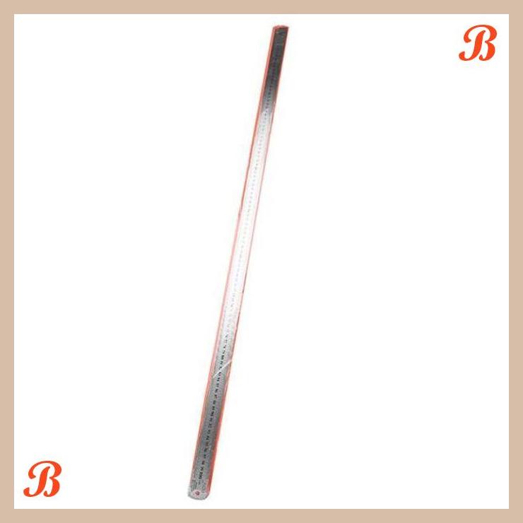 

| MJH | PENGGARIS JAHIT - PENGGARIS BAHAN - PENGGARIS BESI STAINLESS 1 METER
