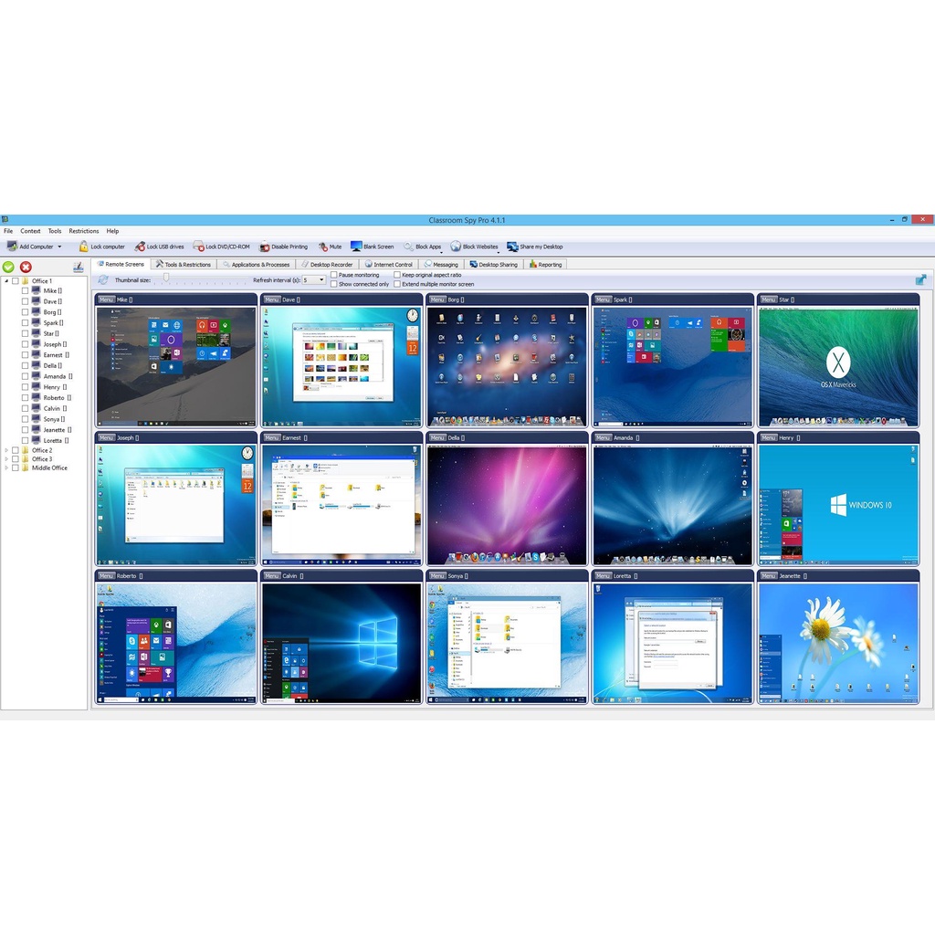 Software Classroom Spy Professional (Versi terbaru)