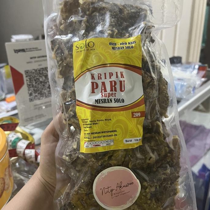 

READY STOCK KERIPIK PARU PECAHAN MESRAN 350 !!!!!