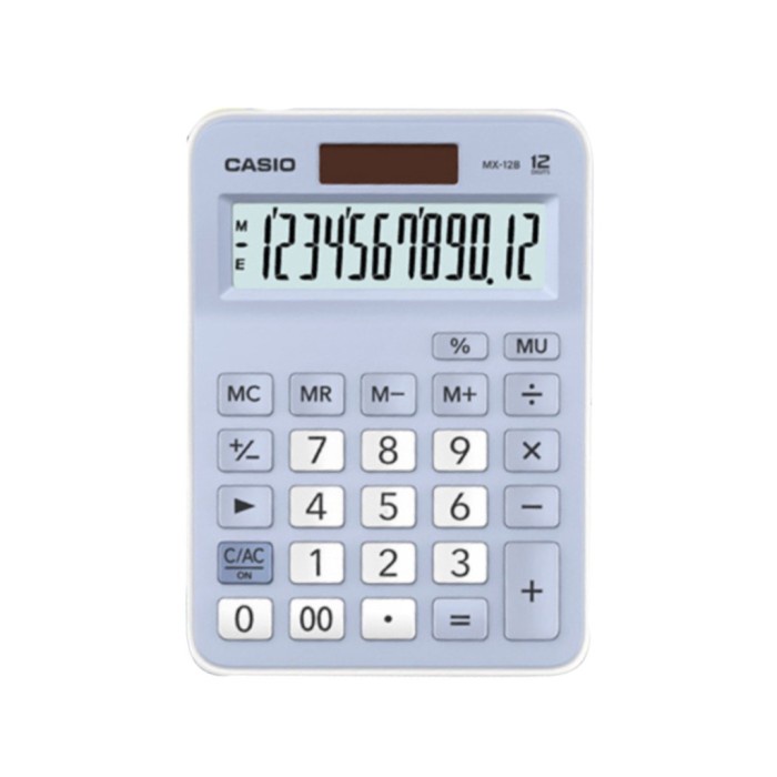 

KALKULATOR CASIO MX-12B ORIGINAL GARANSI (CALCULATOR DESKTOP) ORIGINAL TERBARU