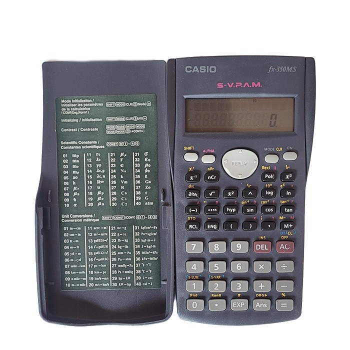 

CASIO FX 350 MS - SCIENTIFIC KALKULATOR KULIAH SEKOLAH ORIGINAL TERBARU