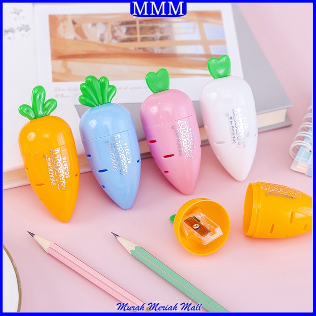 

MMM Peraut Pensil Karakter Tikus Lucu Rautan Pensil Motif Wortel Pencil Shaperner Alat Tulis Sekolah Serutan Pensil Anak Stationary Study